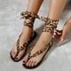 thumbnail image 1 of Sandalias de nuevo estilo Chanclas de mujer de gran tamaño con sandalias de mujer impresas Wmkox8yii  shjk5227, 1 of 9