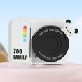 thumbnail image 1 of Cámara para niños Impresión instantánea WIFI HD Cámara digital 48MP Regalo de Navidad (Blanco), 1 of 9