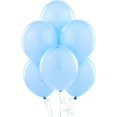 thumbnail image 2 of Pearlized Latex Balloons, Sky Blue, 12in, 50ct, 2 of 2