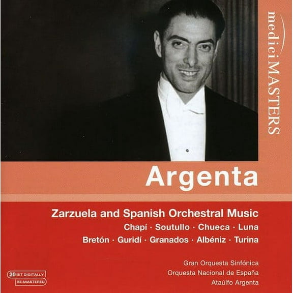 Ataúlfo Argenta - Zarzuela & Spanish Orchestral Music - Music & Performance - CD