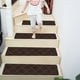 thumbnail image 4 of RKSTN bathroom rugs 30x8in No Slip Carpet Stair Treads Non-Slippery Rug Slip Resistive Indoor Runner For Kids Elders And Pet With Reusable Adhesive Easy To Clean, 4 of 6