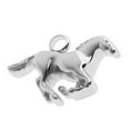 thumbnail image 3 of Men Women Stainless Horse Pendant Fit Cremation Urn Necklace, 3 of 6