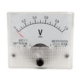 thumbnail image 1 of Unique Bargains 85C1 Rectangle Analog Volt Panel Meter Gauge DC 0-1V, 1 of 1