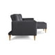 thumbnail image 5 of Sala Modular Reversible Makora Tyson Con Memory Foam, Color Gris Oxford, Lino Respaldo Reclinable De 3 posiciones., 5 of 10