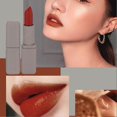 thumbnail image 3 of Set of 3 Matte Lipsticks, Long-lasting, Fade-resistant, Cosmetic Makeup, 3 of 4