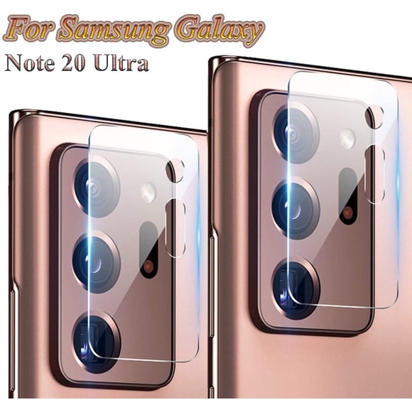iCoverCase for Samsung Galaxy Note 20 Ultra Camera Lens Protector [2 Pack], Flexible Tempered Glass [9H Hardness]