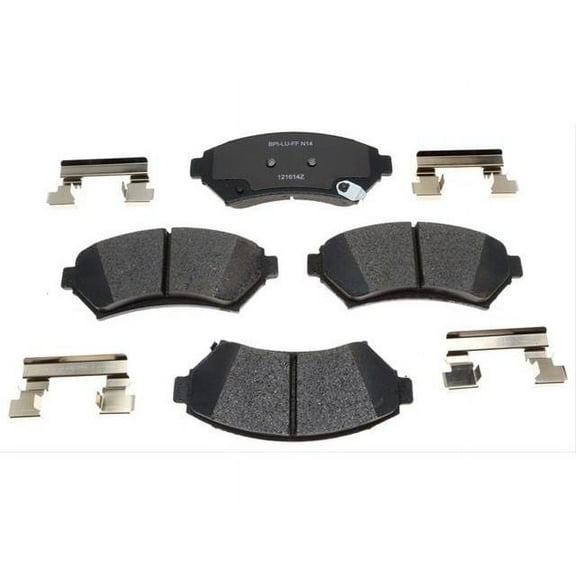 Front Brake Pad Set - Compatible with 2000 - 2005 Chevy Impala 2001 2002 2003 2004