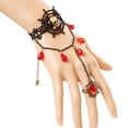 thumbnail image 1 of Hand Chain Creative Spider Decorative Finger Ring Bracelet Hand Ring Bracelet for Halloween Decor, 1 of 10