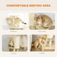 thumbnail image 4 of Torre Rascador para Gatos PawHut 53" con Peluche Beige, 4 of 9