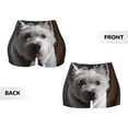 thumbnail image 5 of Picia Dog Wrapped in Towel 1 Printed Workout Shorts for Women Seamless Scrunch Butt Lifting High Waisted Yoga Gym Booty Running Moisture-wicking Short Pants-, 5 of 9