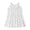 White, variant on Toddler Girls' Dresses Beach Swim Cover Up Sleeveless Tank Girls Pageant Dress