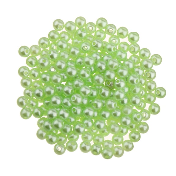 100 Pieces Round Shaped Beads for Jewelry Making DIY Necklace Bracelet