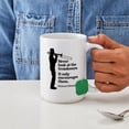 thumbnail image 4 of CafePress - Never Look At The Trombon - 15 oz Ceramic Large White Novelty Mug, 4 of 6