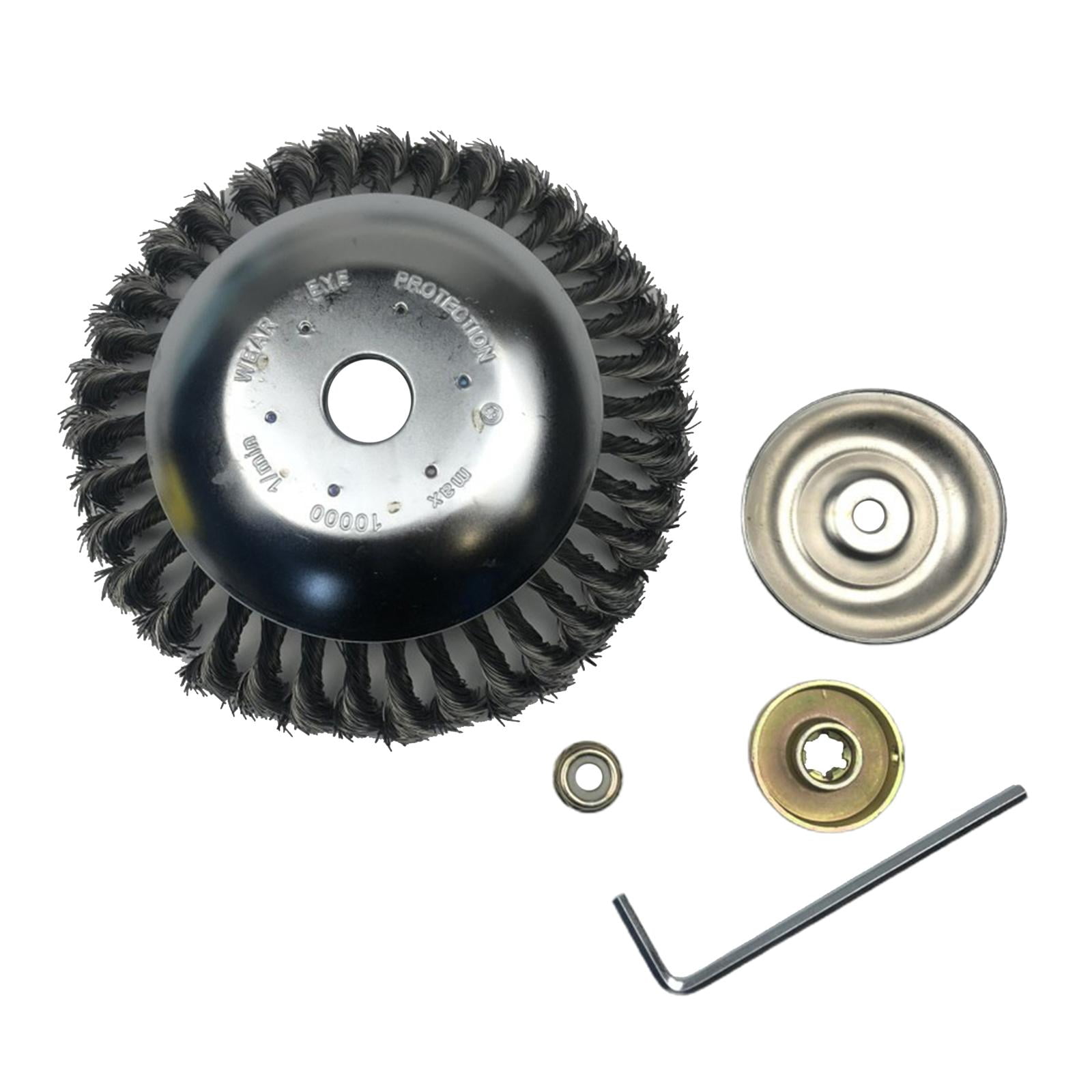 Steel Wire Trimmer Head Round Steel Wire Brush Grass Brush Cutter