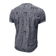 thumbnail image 4 of Casual Summer Tops for Men Over 50 Plus Size Blouses for Men V Neck Tshirts Shirts Graphic Plus Size Summer Clothes for Mature Men 2025 Vacation Warehouse Today Shipping, 4 of 6