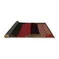 thumbnail image 2 of Ahgly Company Indoor Rectangle Abstract Brown Modern Area Rugs, 2' x 4', 2 of 4