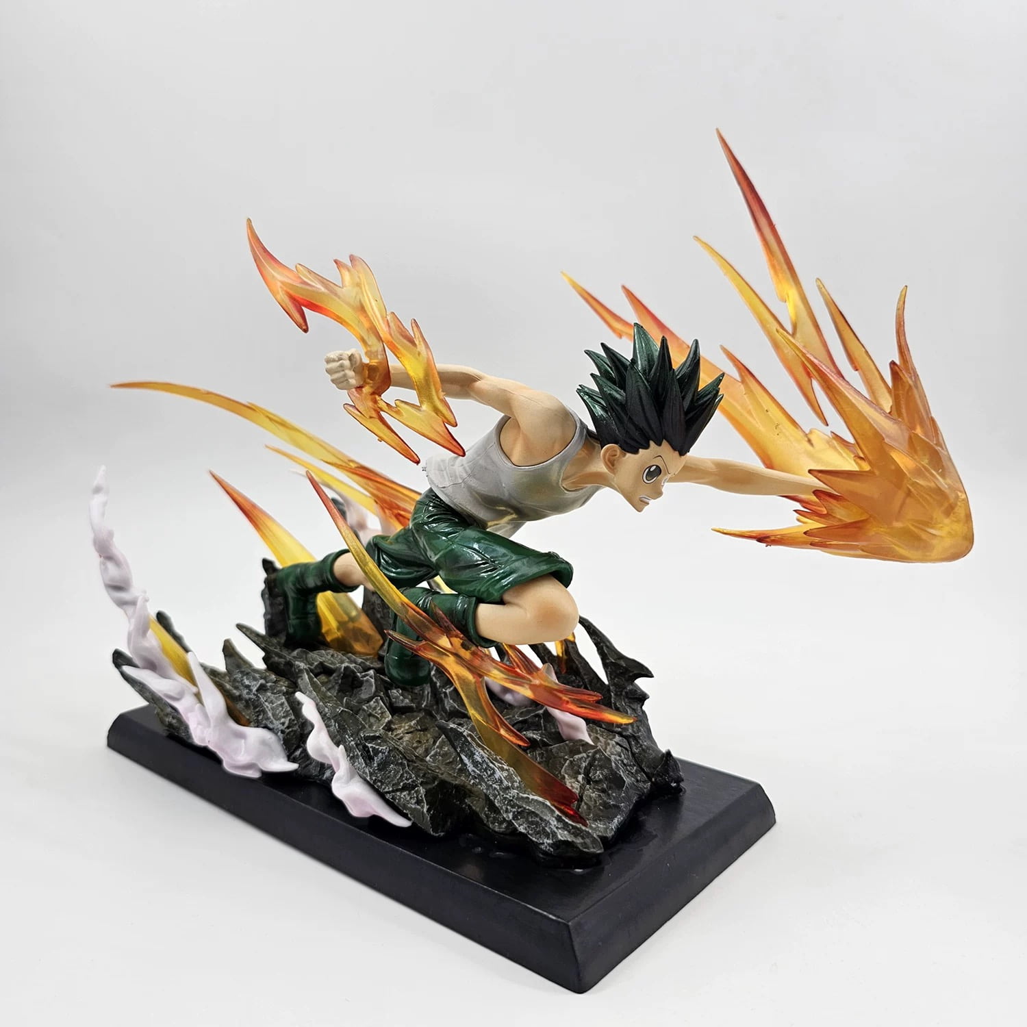 New Hunter×Hunter Gon Freecss (combat Ver) Character Anime Model Statue Action Figures Desktop Ornament Popular Decorations Fan Souvenirs Creative Gift Collectable