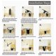 thumbnail image 5 of Kit de instalación para desagüe de bañera independiente, base de 12 pulgadas, kit de desagüe para bañera tipo isla, desagüe para bañera independiente - YuJia p20241126446 s20241224439, 5 of 5