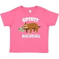 thumbnail image 3 of Inktastic My Spirit Animal is a Sloth with Sloth Illustration Boys or Girls Baby T-Shirt, 3 of 5