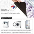thumbnail image 2 of Ryvnso Flowers Lavender Dishwasher Magnetic Refrigerator Magnet Cover Kitchen Home Decorative 23"x26", 2 of 6