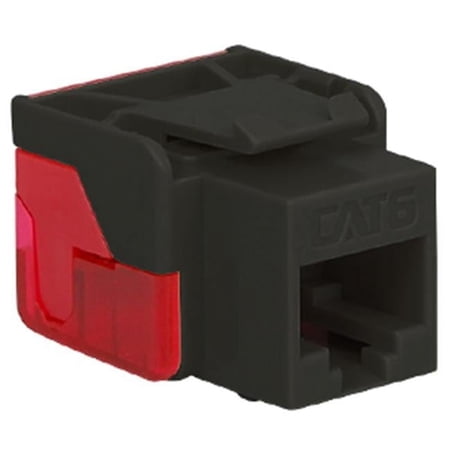 Cat 6 Ez Modular Connector  Black price history on PriceWatchPro