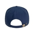 thumbnail image 2 of Big Accessories BA709 Hybrid Flat Bill Cap-Navy, 2 of 3