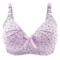 thumbnail image 1 of Timegard Plus Size Bras for Women Wireless Adjustable Strap Ruched High Support Comfort Everyday Bralette, 1 of 3
