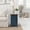 Blue, variant on Bridgevine Nantucket Chairside Accent End Table with Storage, Blue Denim and Whiskey