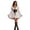 wei163-White-Womens Dress, variant on IWRICH Womens Victorian Renaissance Dress off Shoulder Long Sleeve Corst Boho Shirt Blousedress
