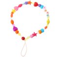 thumbnail image 1 of Phone Lanyard Beaded Letter Hanging Phone Chain Strap Beads Cellphone Strap, 1 of 10