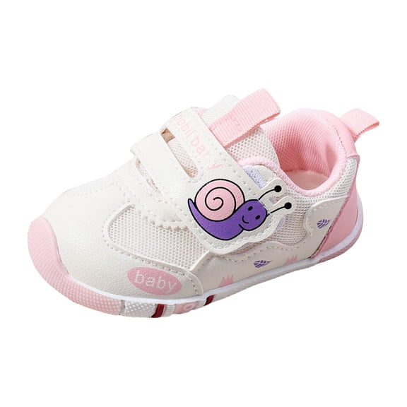 MYShe Children's Casual Shoes Boys Breathable Non-Slip Light Sneakers Unisex Luminous Sneakers for Girls Sport Running Shoes Toddler Girl Tennis Shoes,Pink,Size 4.5