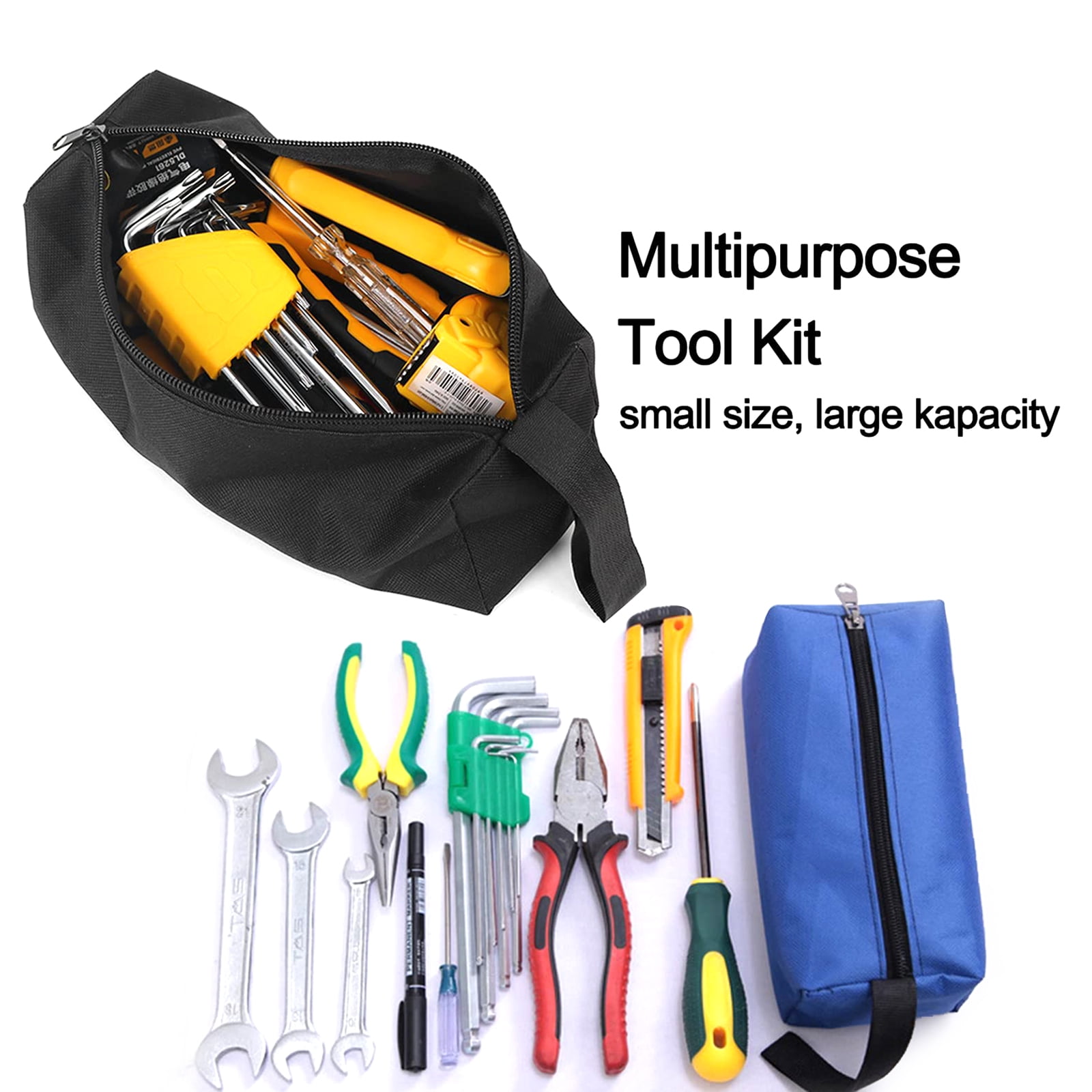 FEAMOS Tools Bags (Pack Of 5) Multifunctional Waterproof Tool Bag Set For Tool Storage And Organization Portable