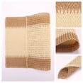 thumbnail image 5 of Farmhouse Placemats Set of 6 Woven Paper Cotton Placemats for Dining Table Decor Indoor Outdoor Kitchen Table Mat Wipe Clean Caramel Red 17.7x11.8inch, 5 of 6