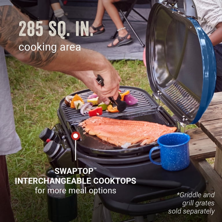 Coleman RoadTrip X-Cursion Portable Camping BBQ Grill, 2 Burner Coleman RoadTrip X-Cursion Portable Camping BBQ Grill, 2 Burner