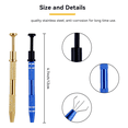 thumbnail image 3 of 4 Pcs Jeweler'S Pick Up Tool, Stainless Steel Piercing Ball -Tool, Pearl -Pick Up Tool with 4 Prongs, 3 of 7