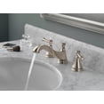 thumbnail image 2 of Delta Cassidy Metal Lever Handle Set - Deck Mount Bathroom & Bidet in Champagne Bronze, 2 of 2