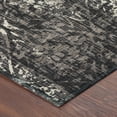 thumbnail image 3 of Addison Rugs Chantille Indoor/Outdoor Traditional Damask Black Machine Washable Rectangle Rug, 9' x 12', 3 of 8