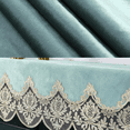 thumbnail image 5 of Toalla de piano de encaje europeo, cubierta bordada, cubierta de medio piano, cubierta de piano a prueba de polvo JAMW Sencillez, 5 of 5