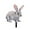 A, variante sur TIELUTT Décorations de Jardin de Pâques Oeuf de Pâques Lapin Insert de Sol Décoration Métal Hommes Supports de Drapeau de Jardin pour Extérieur 12x18 Drapeau de Jardin de Pâques Métal de Jardin 9 Gauge Lumières de Sol Extérieures à Énergie Solaire