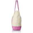 thumbnail image 2 of Ezprogear Large Heavy Duty Canvas Tote Bag 20" W x 17" H x 6" D (Pink/Purple), 2 of 2