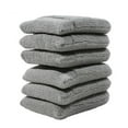thumbnail image 1 of 6Pcs Soft Microfiber Car Wax Foam Applicator Mitts Polishing Sponge Cleaning Pad, 1 of 3