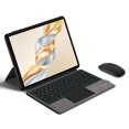 thumbnail image 3 of For Honor Pad X9 Pro Leather Case Touchpad Bluetooth-Compatible Keyboard with Backlit, 3 of 5