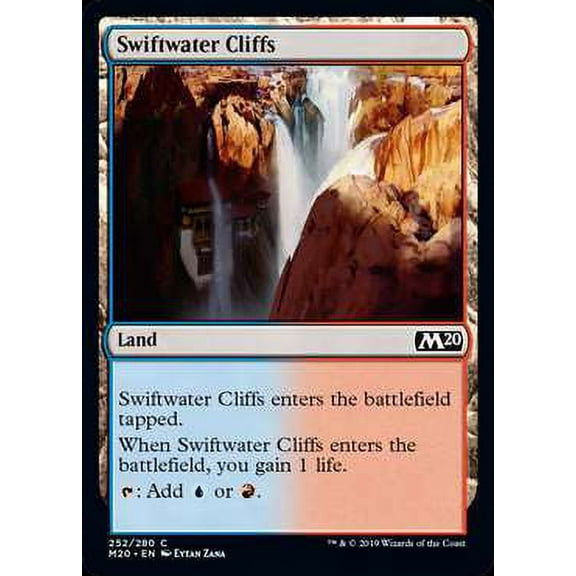 MtG Core Set 2020 Swiftwater Cliffs #252