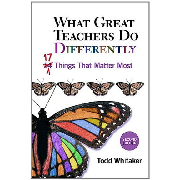 Pre-Owned What Great Teachers Do Differently : 17 Things That Matter Most 9781596671997