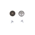 50 Sets Metal Jeans Buttons Tack Snap Button Replacement Kit with