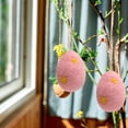 thumbnail image 3 of Wzzjkit Easter Simulation Wool Foam Wreath Decoration, 3 of 5