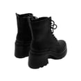 thumbnail image 4 of Bar III Womens Peliican  Solid Faux Leather Booties, 4 of 6