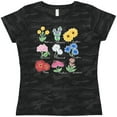 thumbnail image 3 of Inktastic Wild Flower Chart Women's T-Shirt, 3 of 5