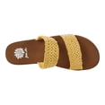 thumbnail image 5 of Yellow Box Fentana Women's Braided Raffia Slide Sandals 49468, 5 of 5