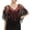 Red, variant on CXHEGBEJ Floral Beaded Mesh Fringe V-Neck Wrap Shawl for Women Vintage Sequined Tulle Short Evening Cover Up Topper Tassel 20s Flapper Scarf Smock Cape Top Red